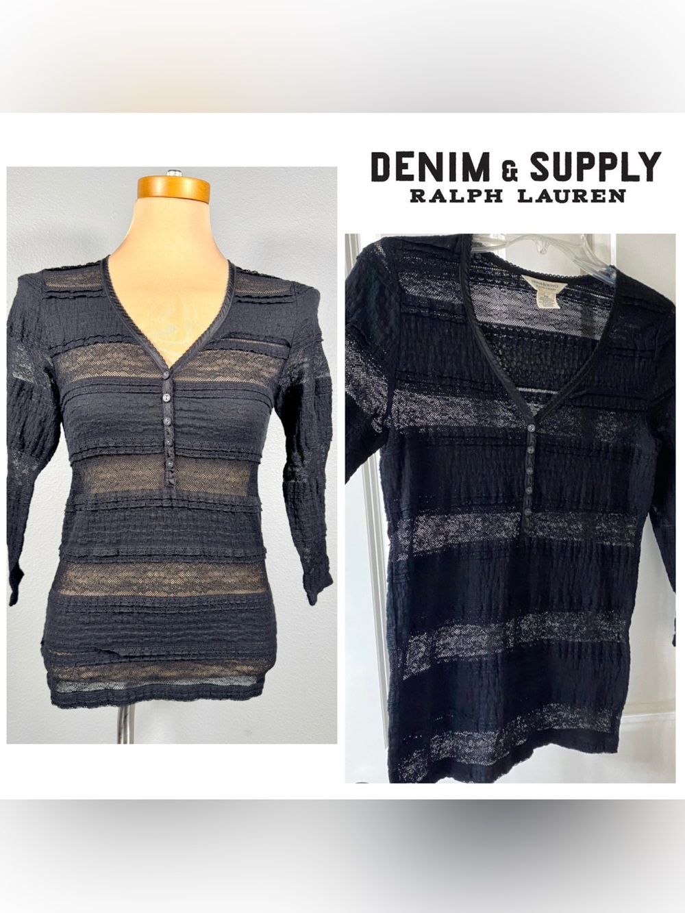 Ralph Lauren Denim & Supply Lace Top